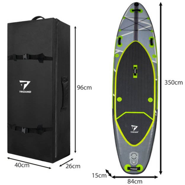 Irklentė "Trizand" 350 cm su sėdyne ir priedais