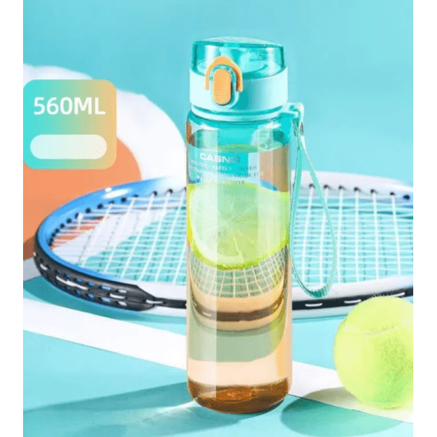 Gertuvė 560 ml., žydra/oranžinė
