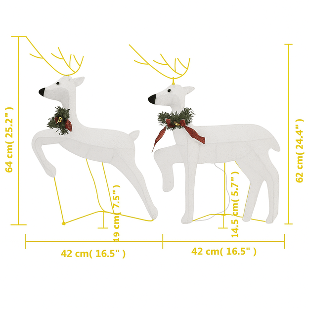 Kalėdiniai elniai, 2 vnt. 5