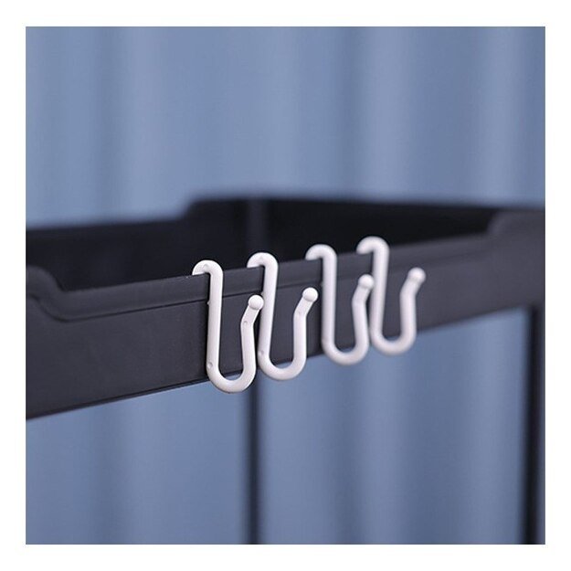 Spintelė ant ratukų, 4 lentynos 5