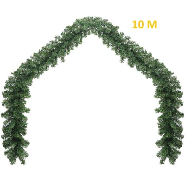Kalėdinis vainikas su LED lemputėmis, 10 m 5
