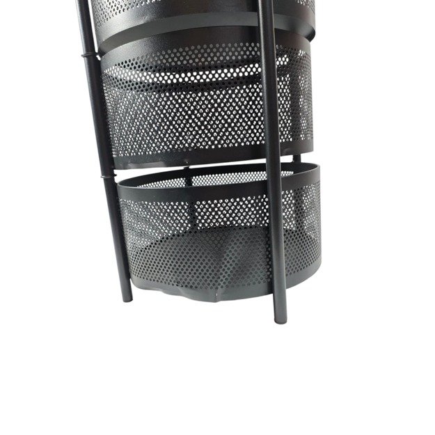 Penkių lygių, kambario lentyna su ratukais 11