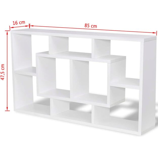 Pakabinama lentyna, balta 4