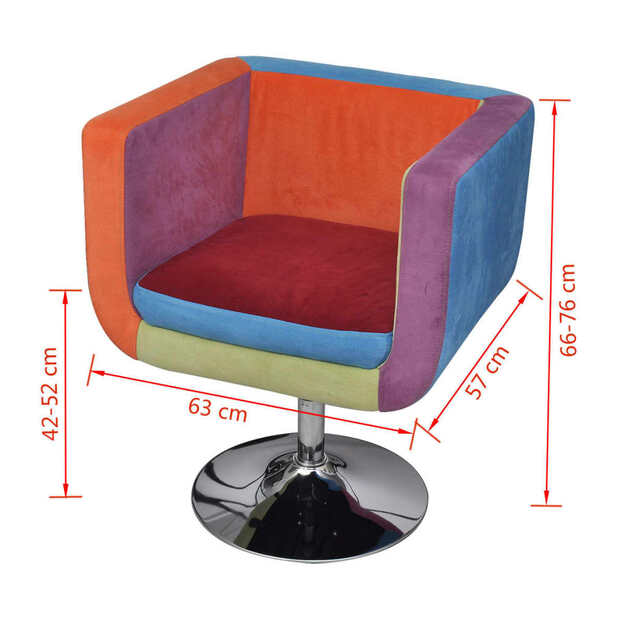 Reguliuojamas fotelis "Hipi Cube"