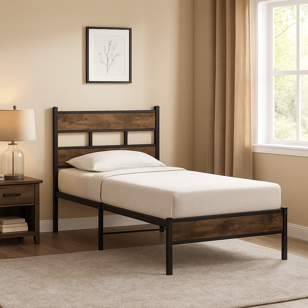 Lova su galvūgaliu, 90x190 cm