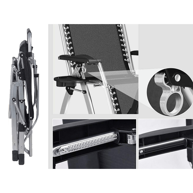 Sustiprintas sodo gultas "Relax-in"