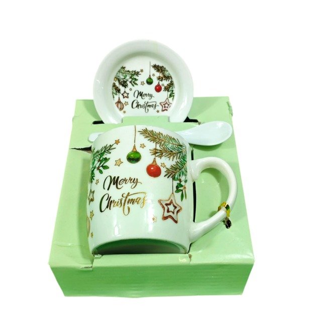 Keramikinis kalėdinis puodelio rinkinys 2