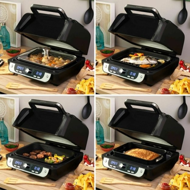 Oro gruzdintuvė "InnovaGoods" Fryinn 12-in-1 3400 W, 6 L