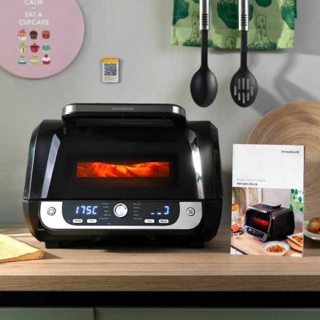 Oro gruzdintuvė "InnovaGoods" Fryinn 12-in-1 3400 W, 6 L