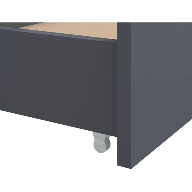 Lovos rėmas su stalčiais, 90 x 200 cm 3