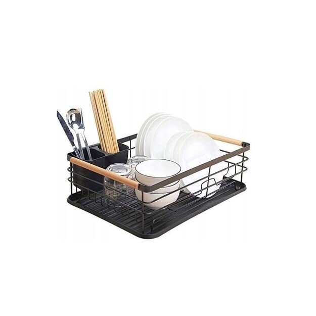 Indų džiovyklė be padėklo, juoda 2