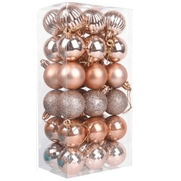 Kalėdinių eglutės žaisliukų rinkinys, 26 vnt. 3