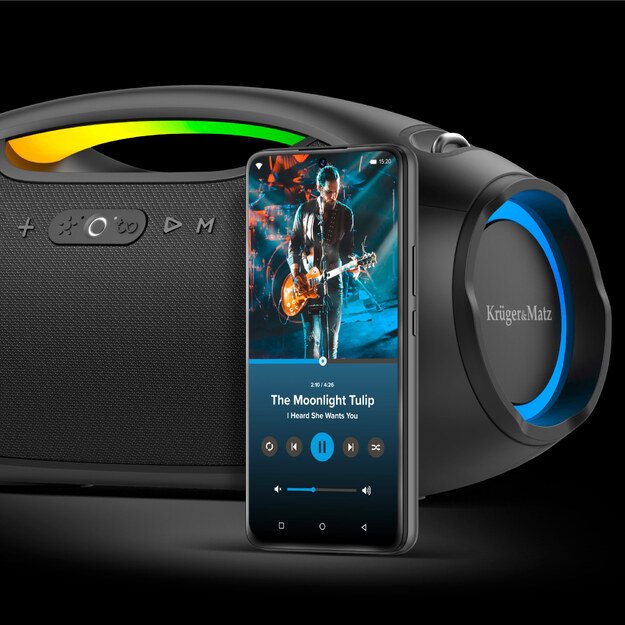 „Kruger & Matz Street X-BASS“ belaidė kolonėlė 1