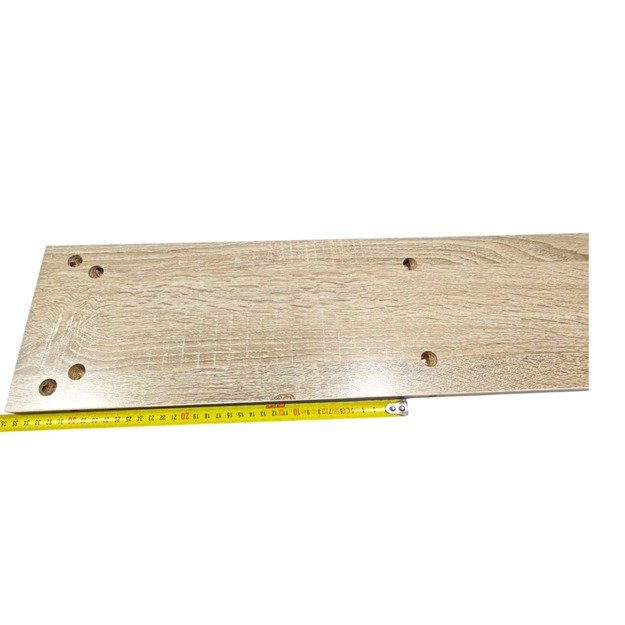 Lovos galvūgalis su lentynomis, 140 cm. 8