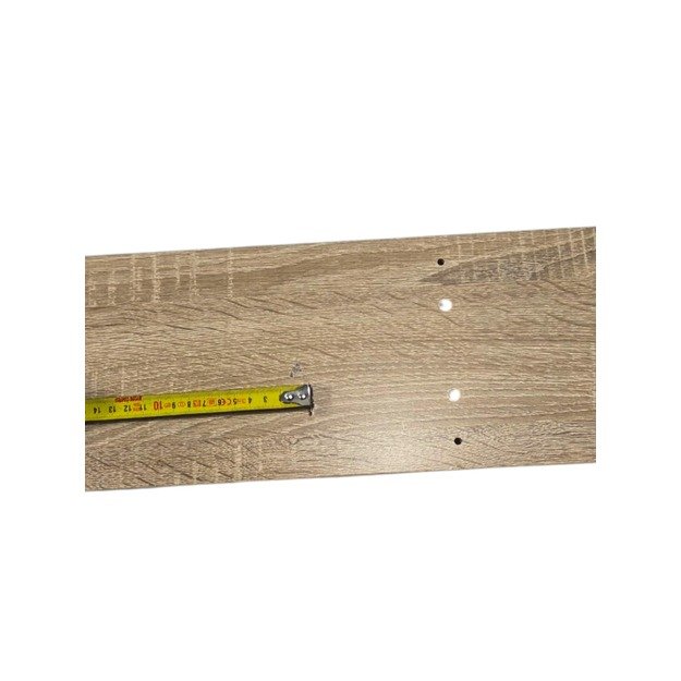 Lovos galvūgalis su lentynomis, 140 cm. 7