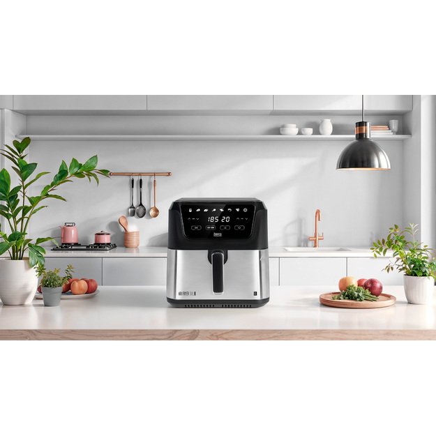 "TEESA" skaitmeninė oro gruzdintuvė XXL, 8 l, 1700 W 1