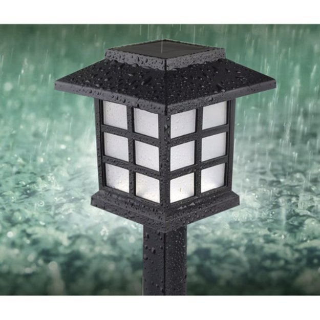 LED saulės šviestuvų rinkinys, 6 vnt. 8