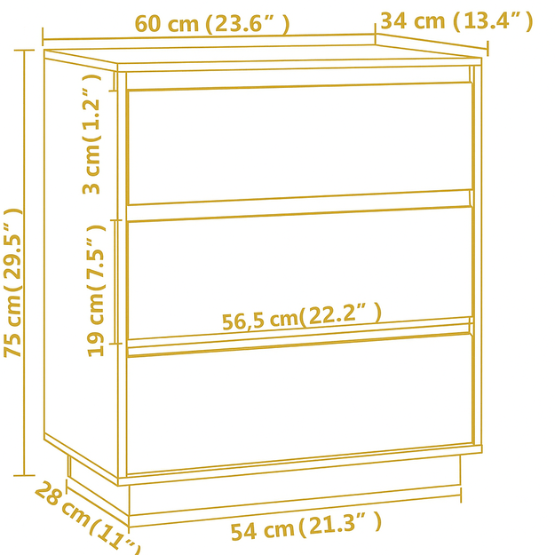 Natūralios medienos spintelė 5