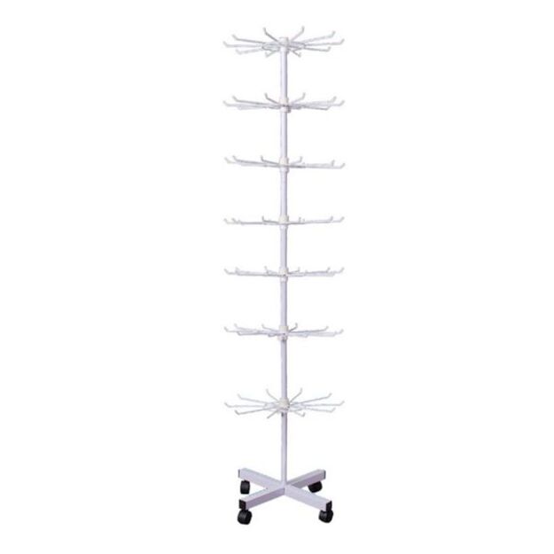 7 lygių besisukantis demonstracinis stovas 1