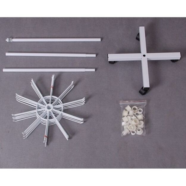 7 lygių besisukantis demonstracinis stovas 4