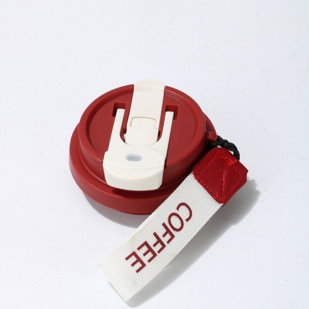 Terminis puodelis 550 ml, raudona/balta 2