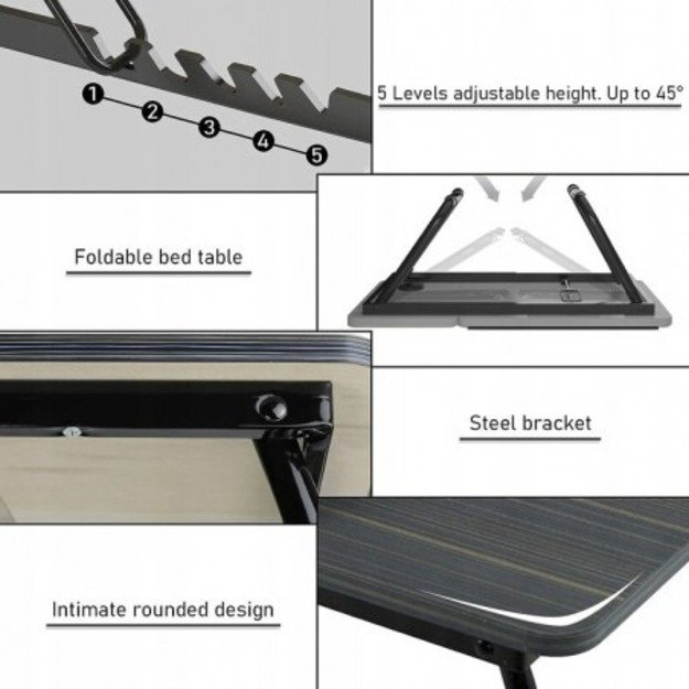 Sulankstomas nešiojamojo kompiuterio stalas 4