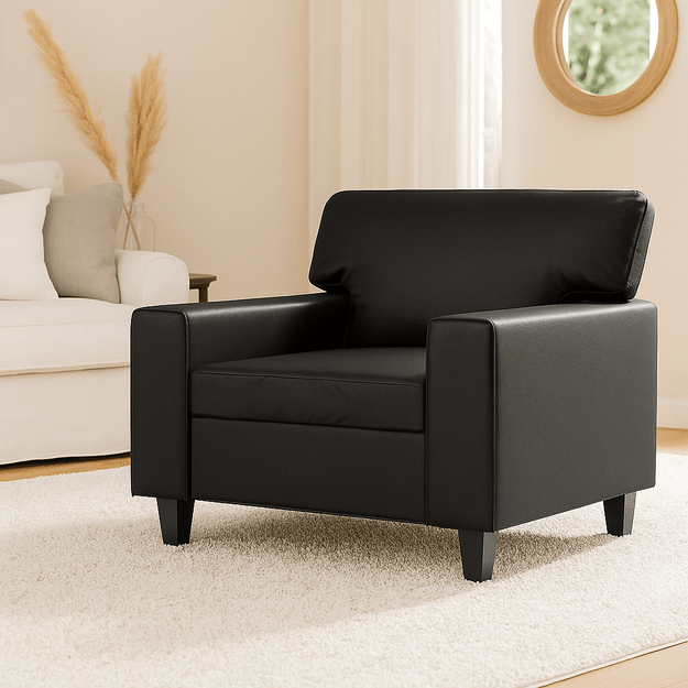 Fotelis / Krėslas, juodas