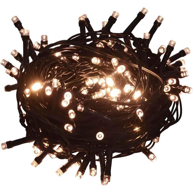 LED lempučių girlianda, šiltos baltos spalvos, 30m 7