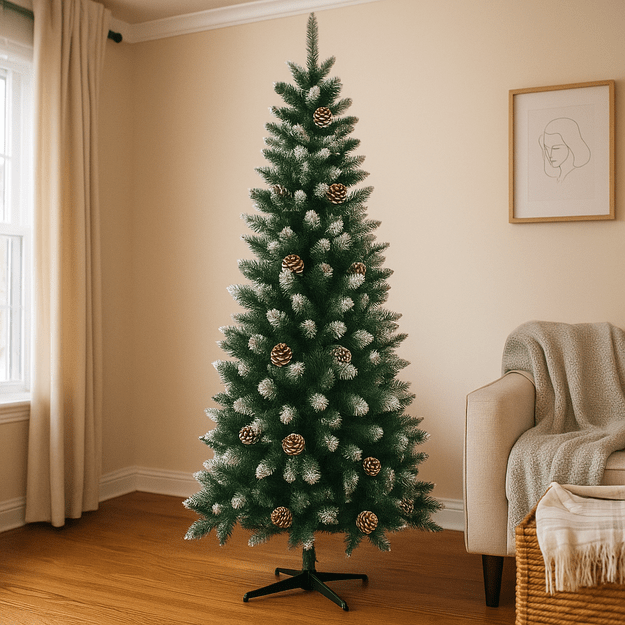 Dirbtinė Kalėdų eglė su stovu, 180 cm