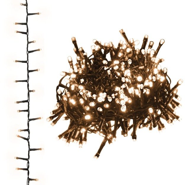 LED girlianda 25m., balta 3