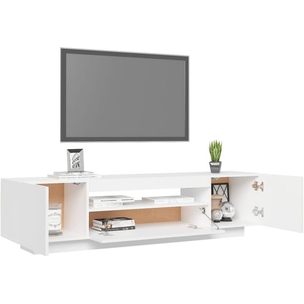 TV staliukas su LED apšvietimu 4