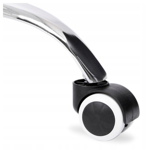 Vaikiška biuro kėdė, rožinė/balta 5