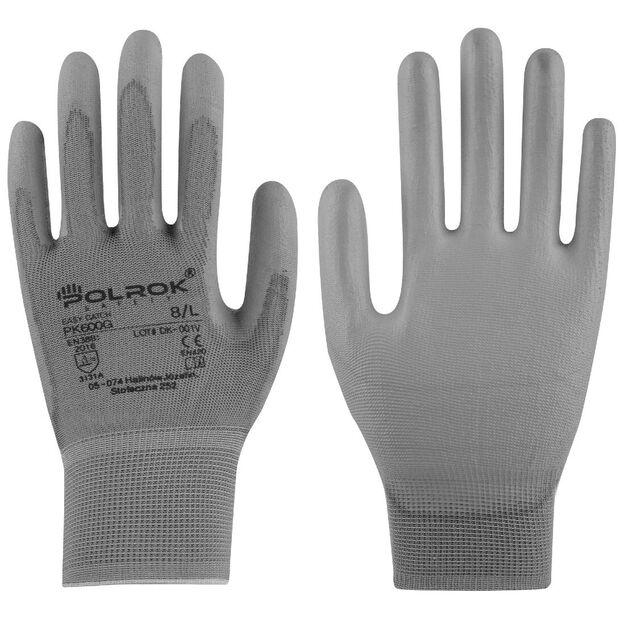 Apsauginės darbo pirštinės XXL (10 porų)