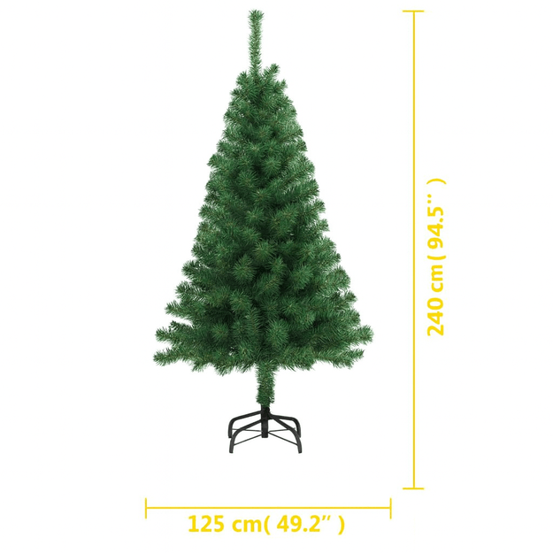 Dirbtinė Kalėdų eglė su stovu, 240 cm 5