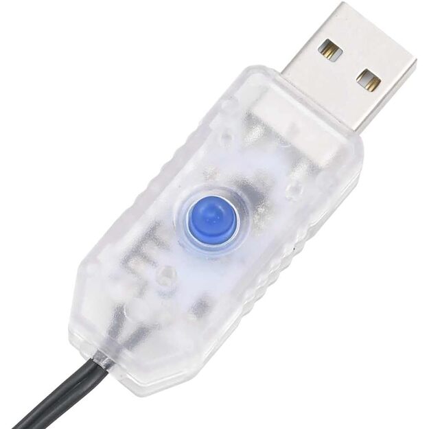 Kalėdinis vainikas su LED lemputėmis, 20 m 4